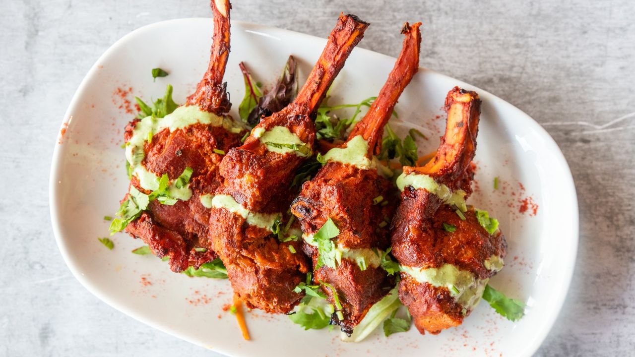 Tandoori Lamb Cutlets (4)