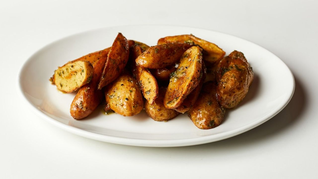 Roasted Kipfler Potatoes, Brown Butter and Herbs