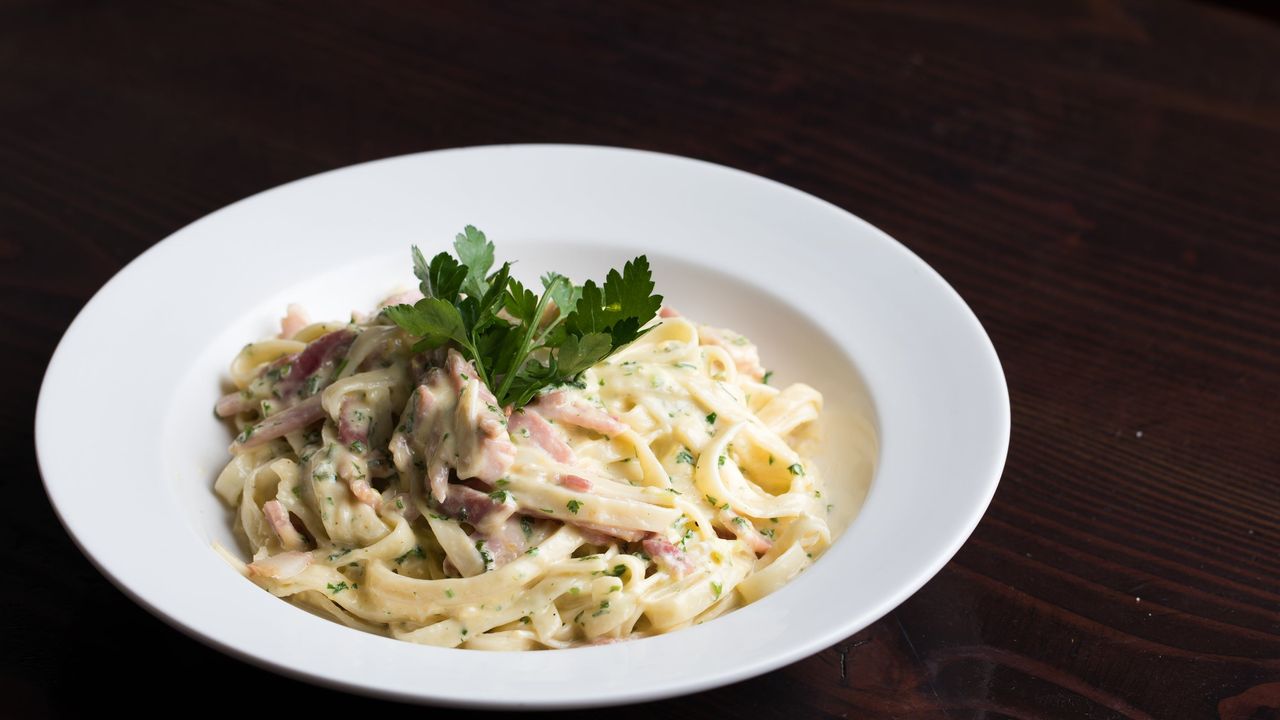 Fettucine Carbonara