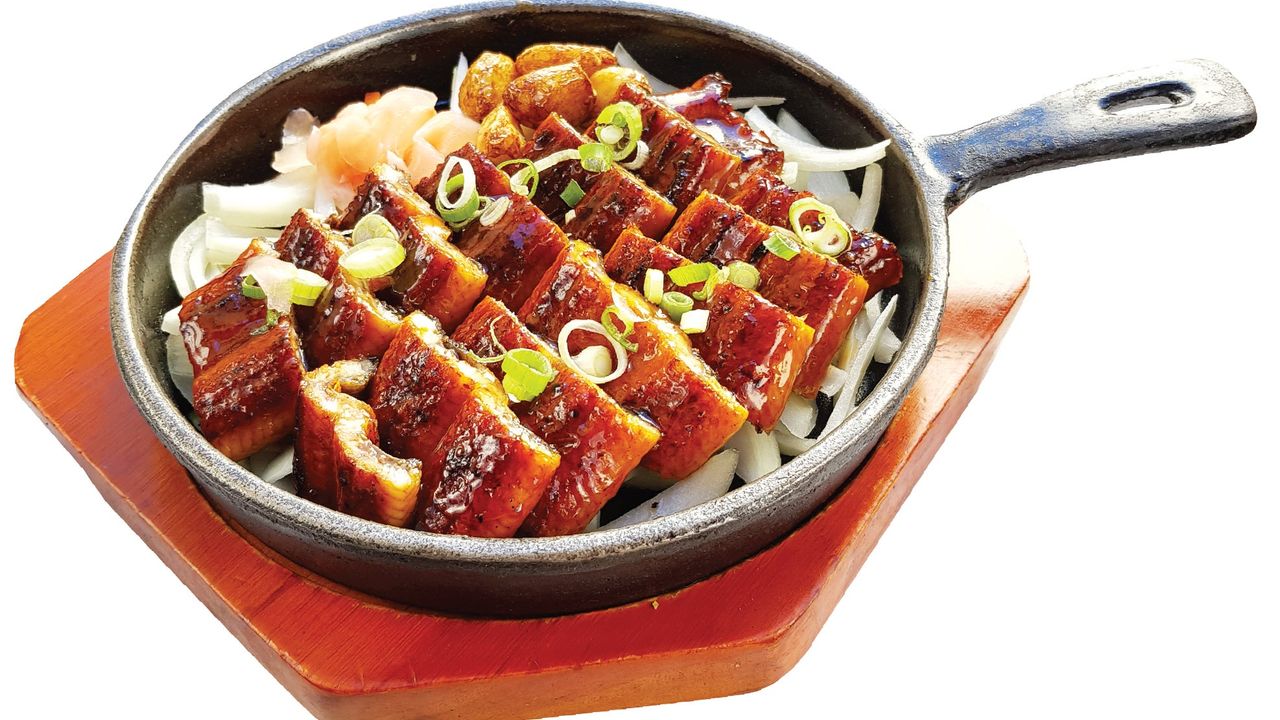 Grilled Eel  Hot Plate