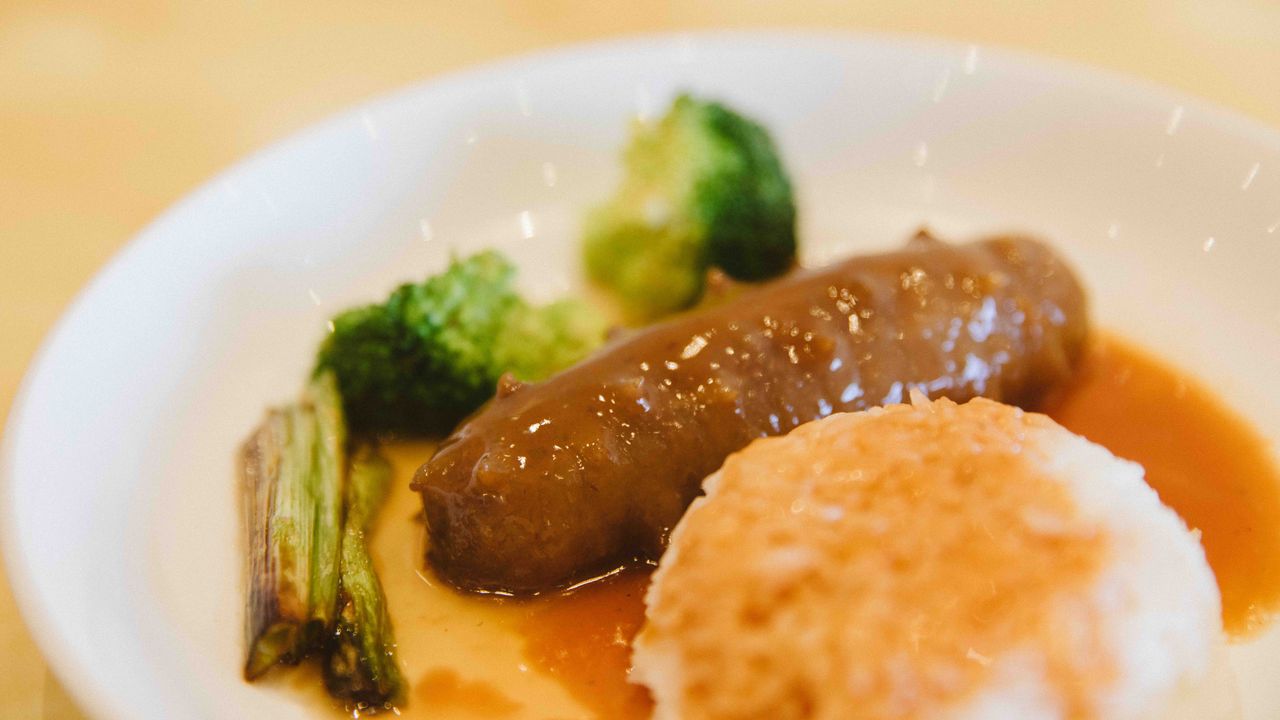 003. Sea Cucumber with Homemade Sauce