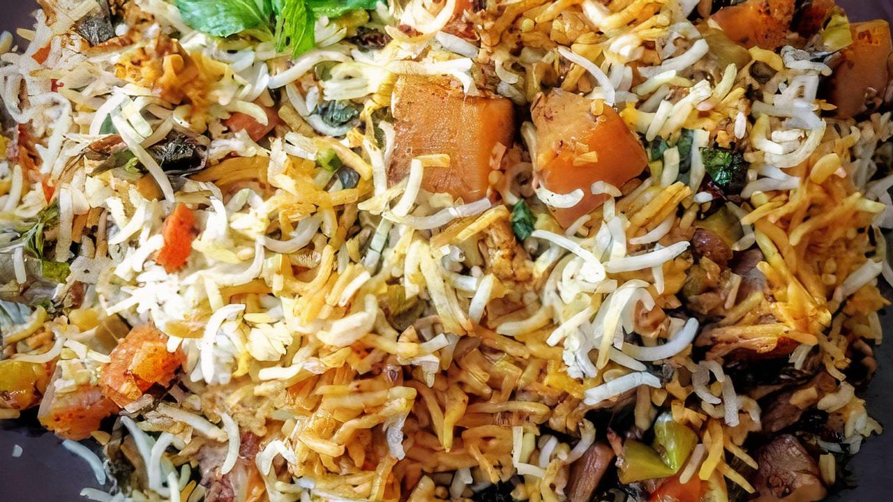 Mixed Vegetable Biryani