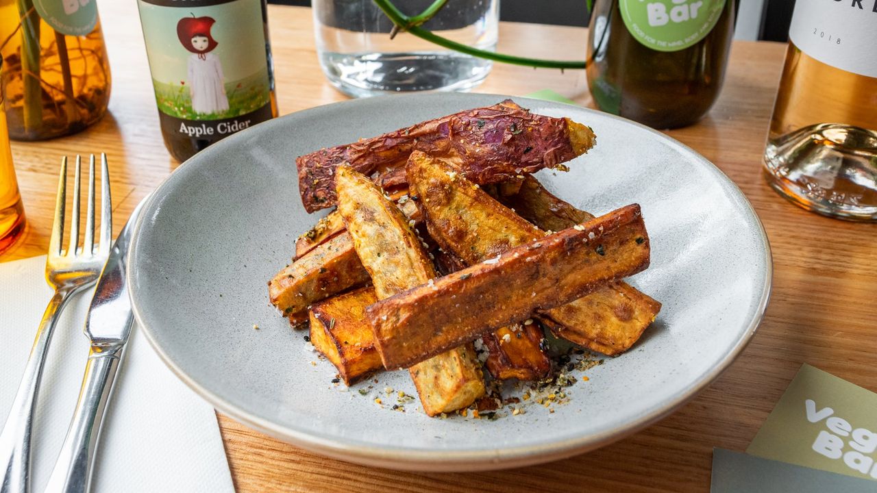 Sweet Potato Wedges (V,GF)