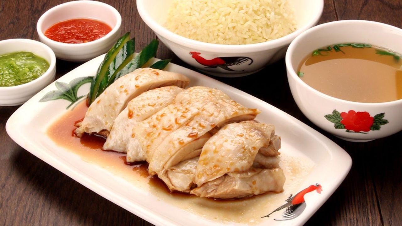 R1 Hainanese Steamed Chicken Rice