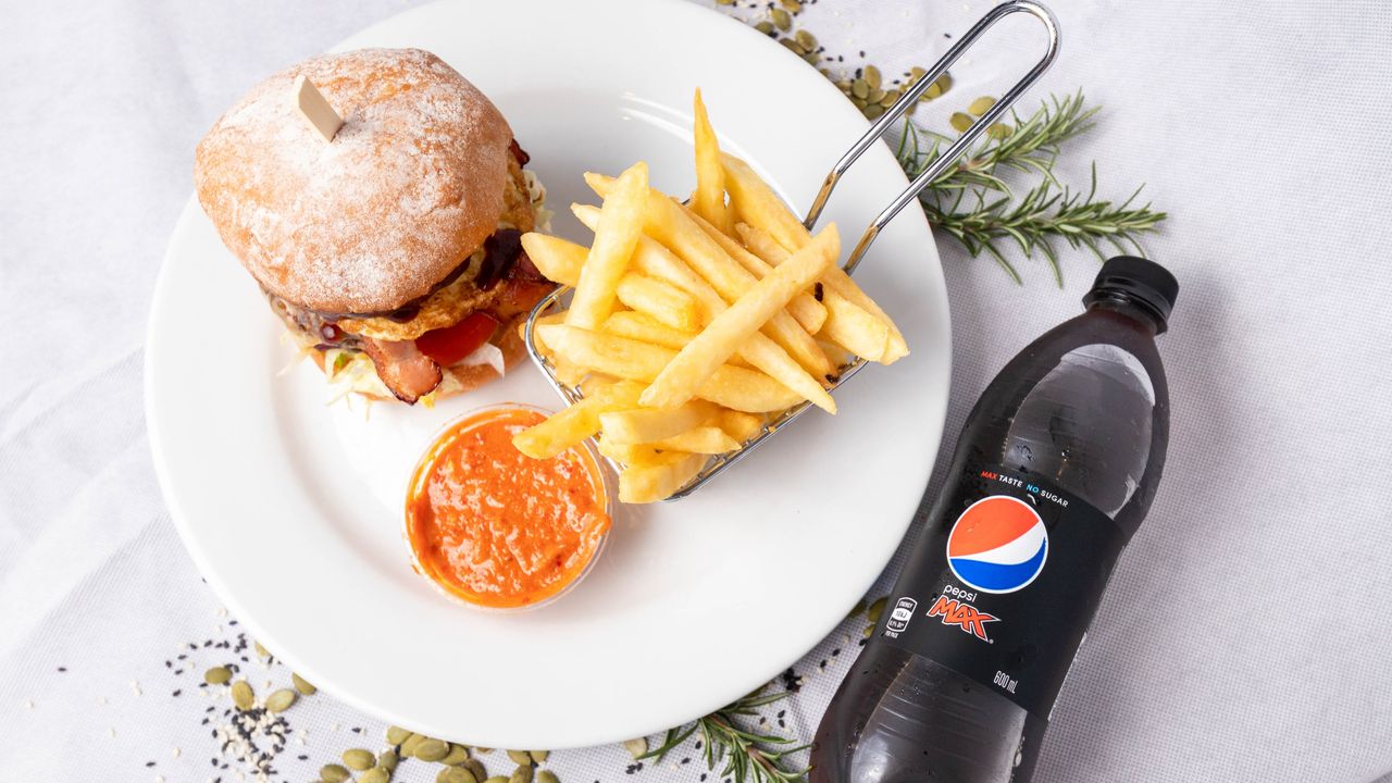 The Lot Beef Burger Meal