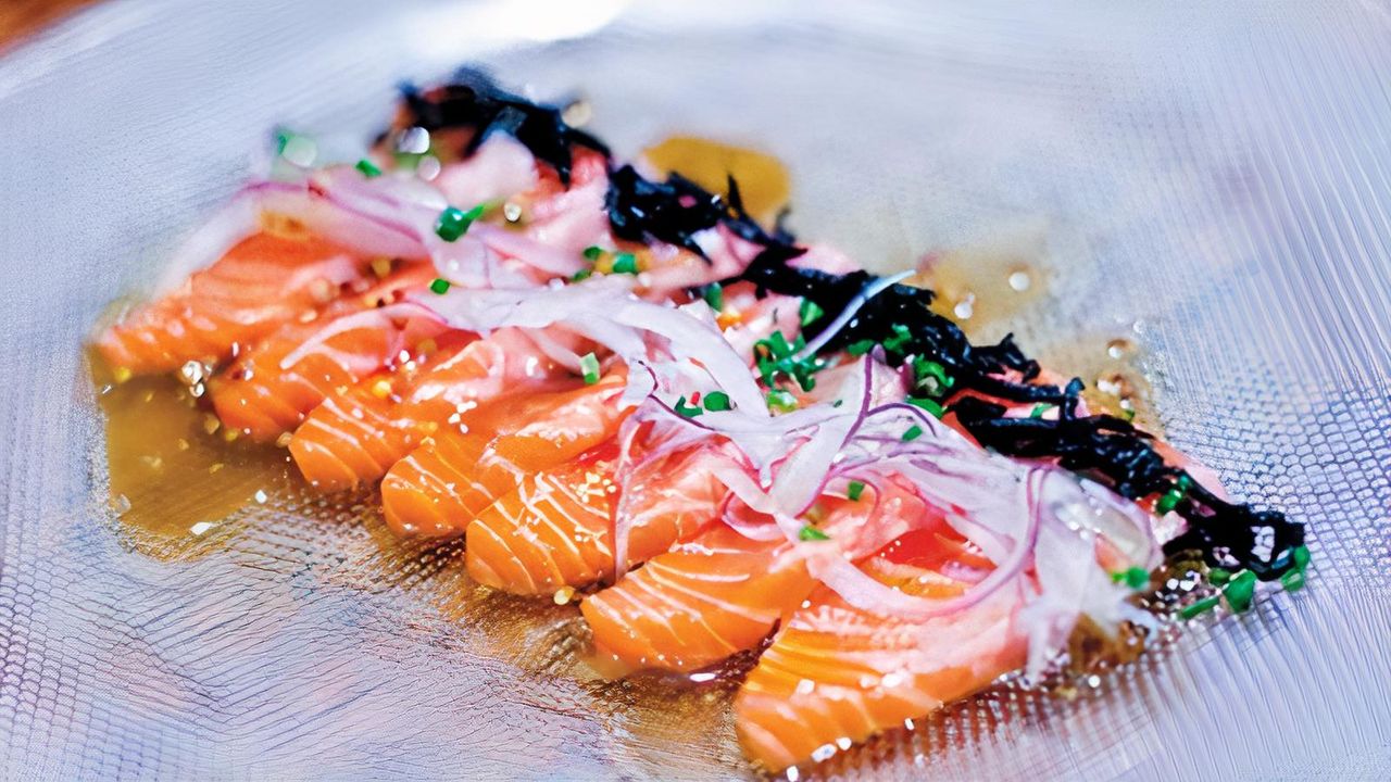Salmon Carpaccio