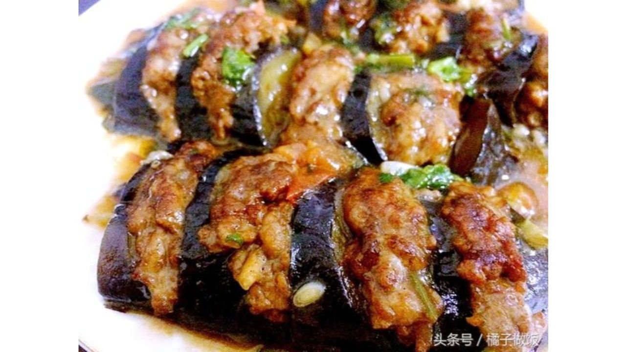 Stuffed Eggplant with Prawn Paste (8pc)