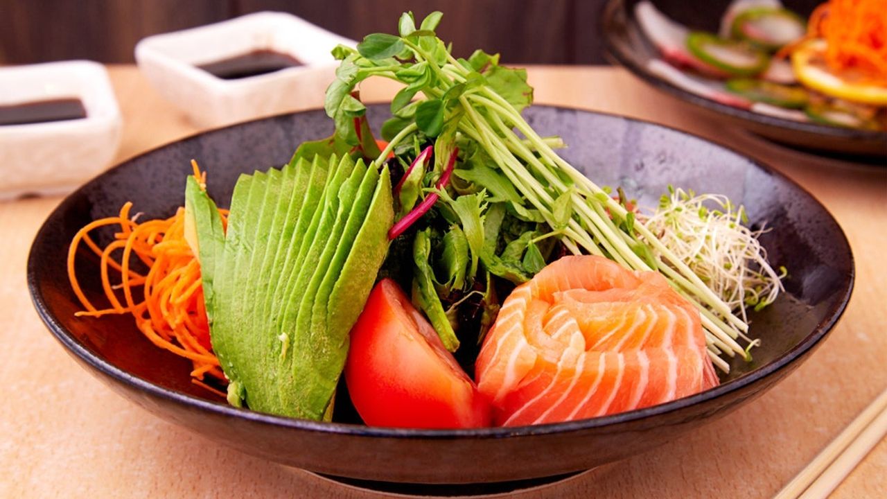 Salmon Avocado Salad