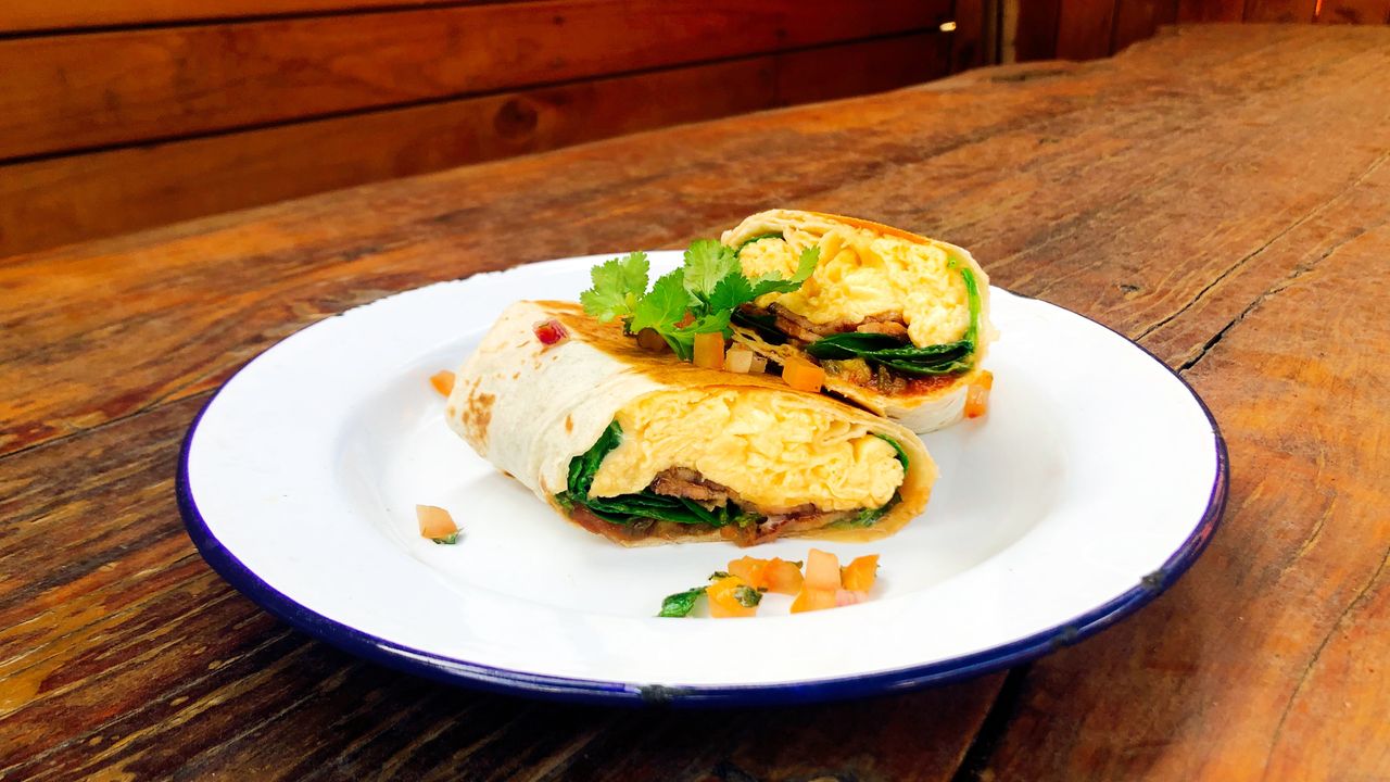 Breakfast Burrito (V)