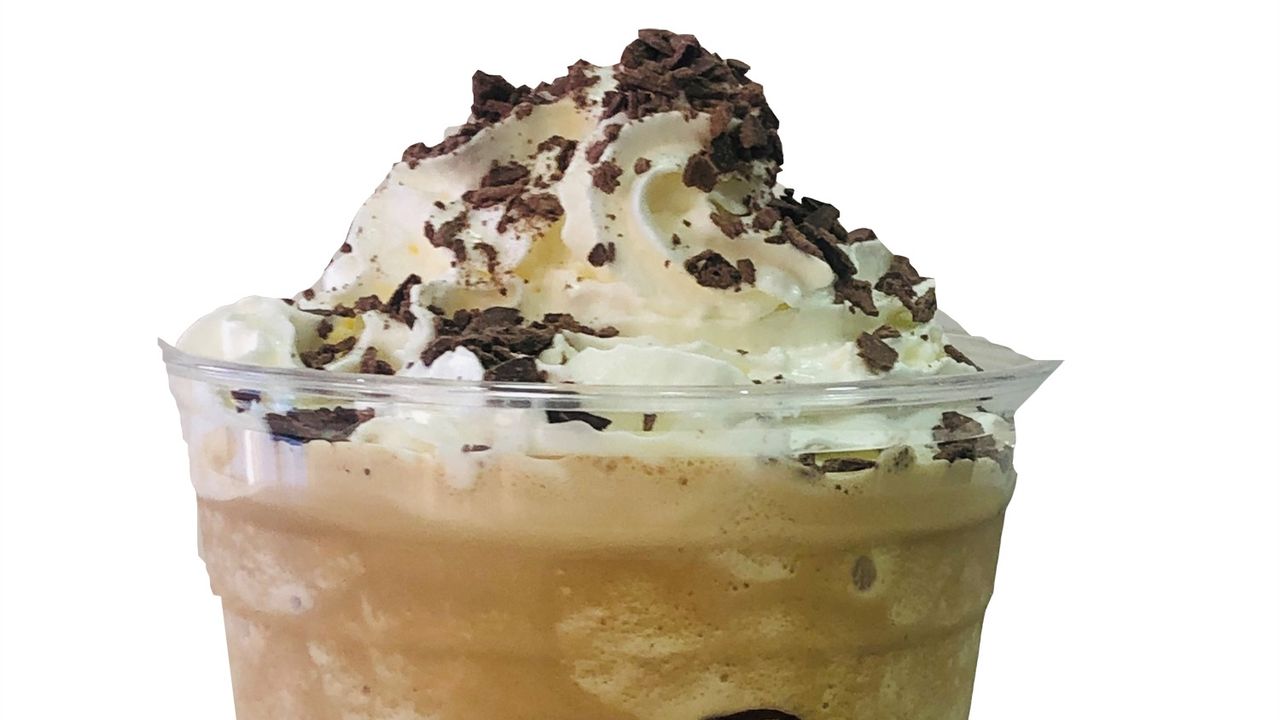 Black-Rose Mocha Frappe