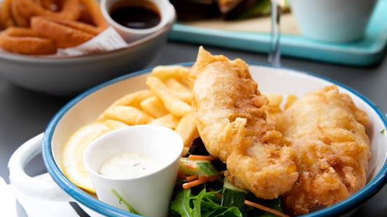 Beer Battered Fish & Chips