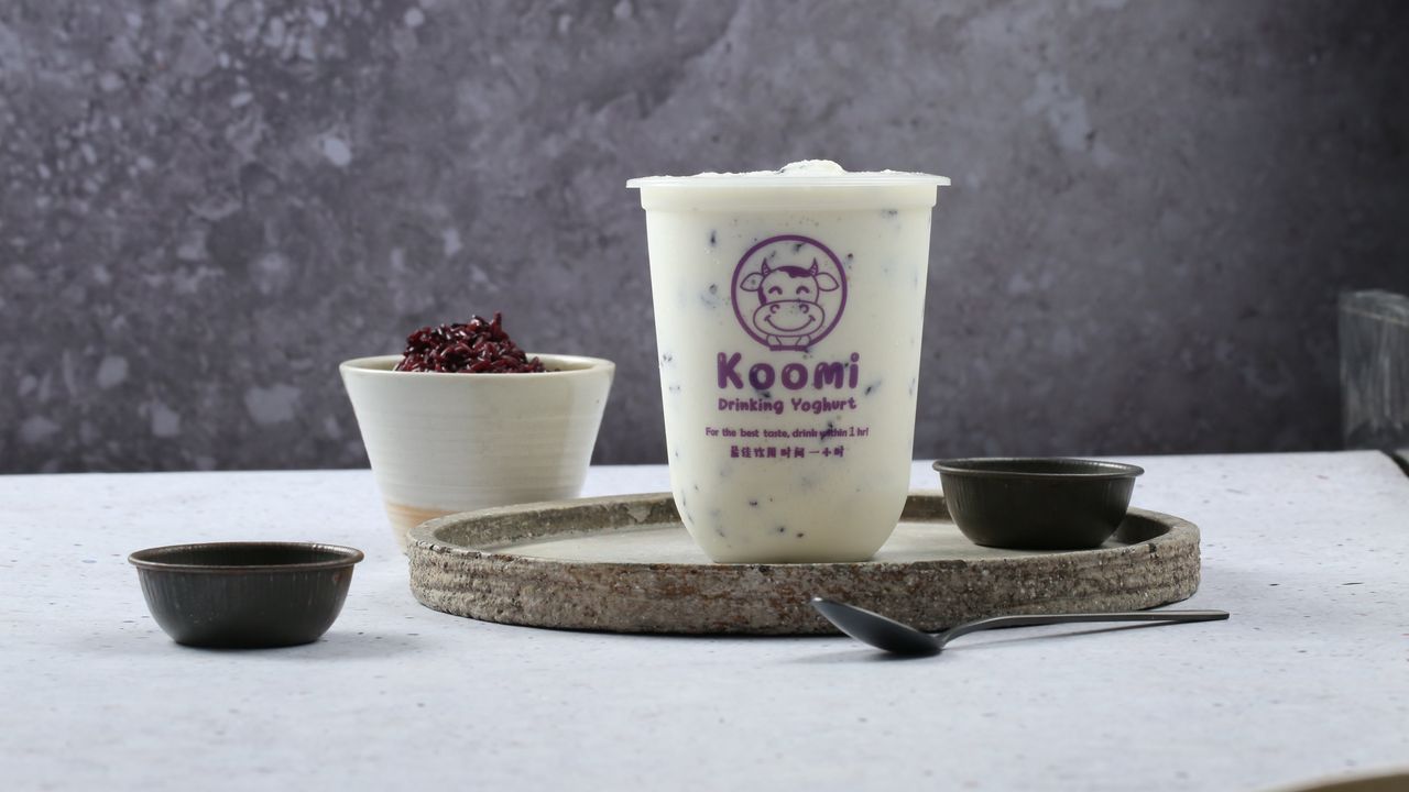 Stick-On-Me Purple Rice Yoghurt