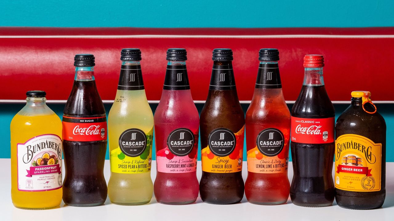 Cascade Soft Drinks (330ml Bottle)