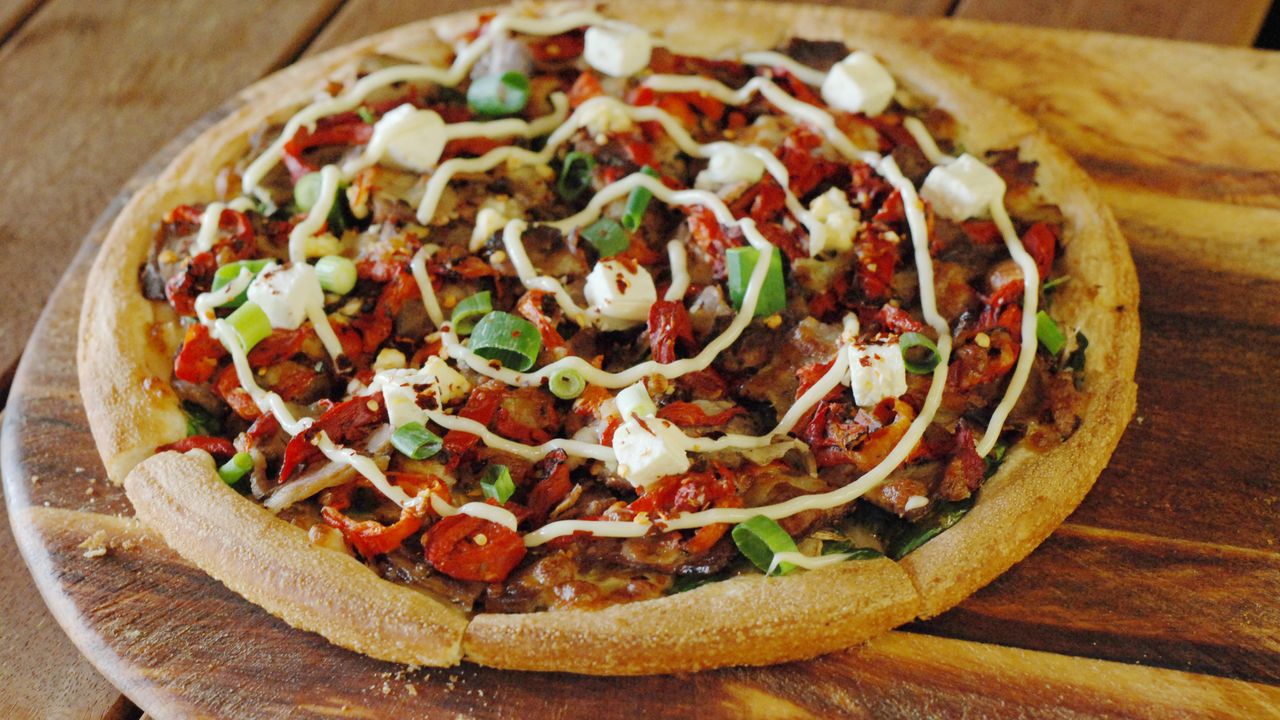 Spicy Turkish Lamb Meat Pizza