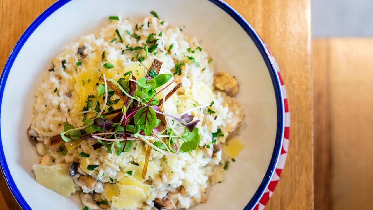 Chicken and Mushroom Risotto