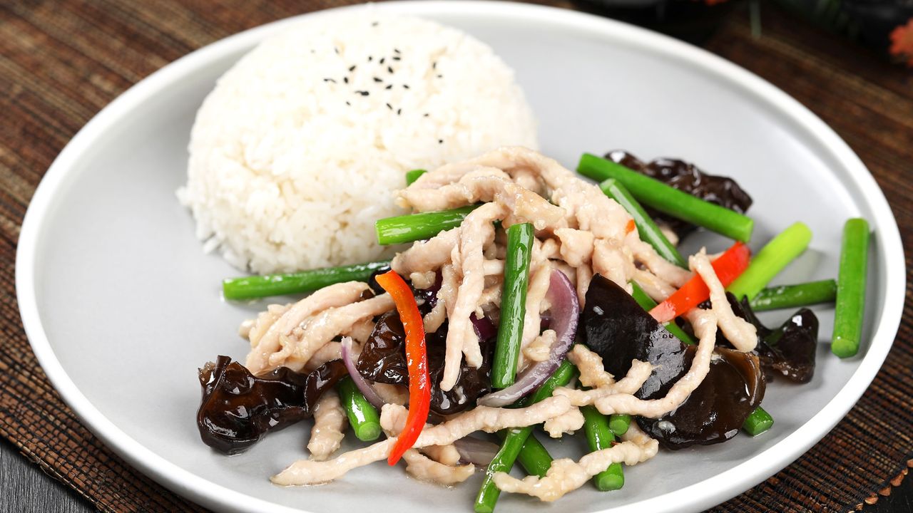 Pork Threads with Black Fungus