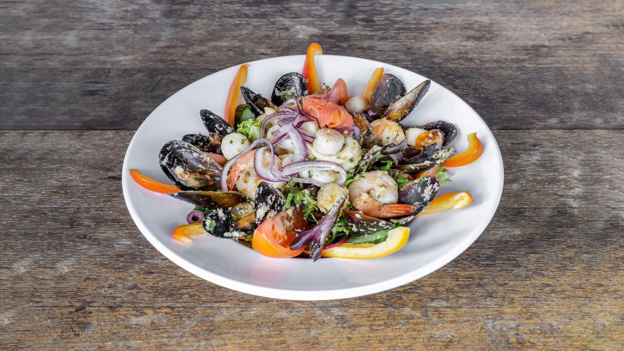 Warm Seafood Salad