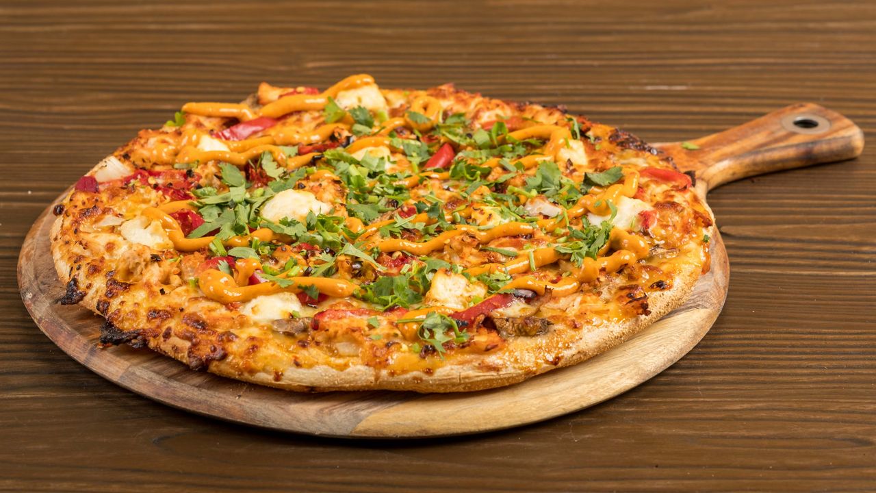 Chilli Chicken Pizza