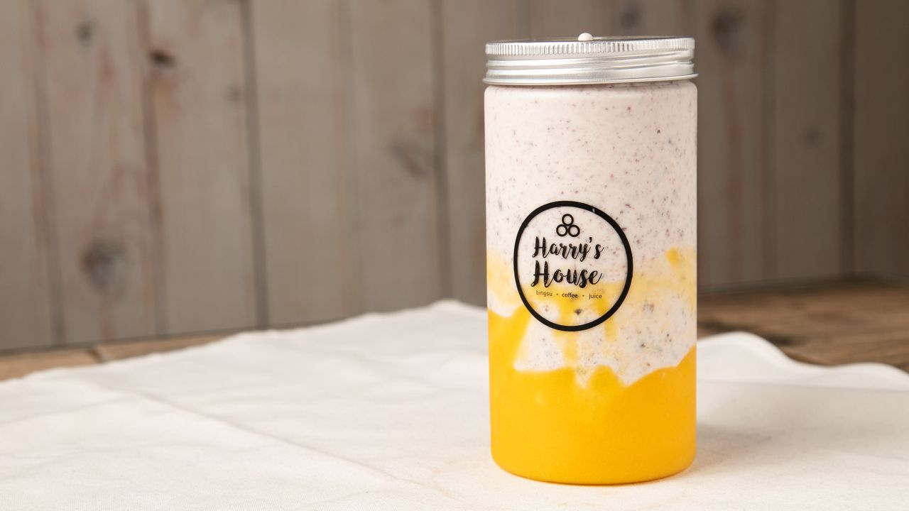 Drink Mango Purple Rice Yogurt