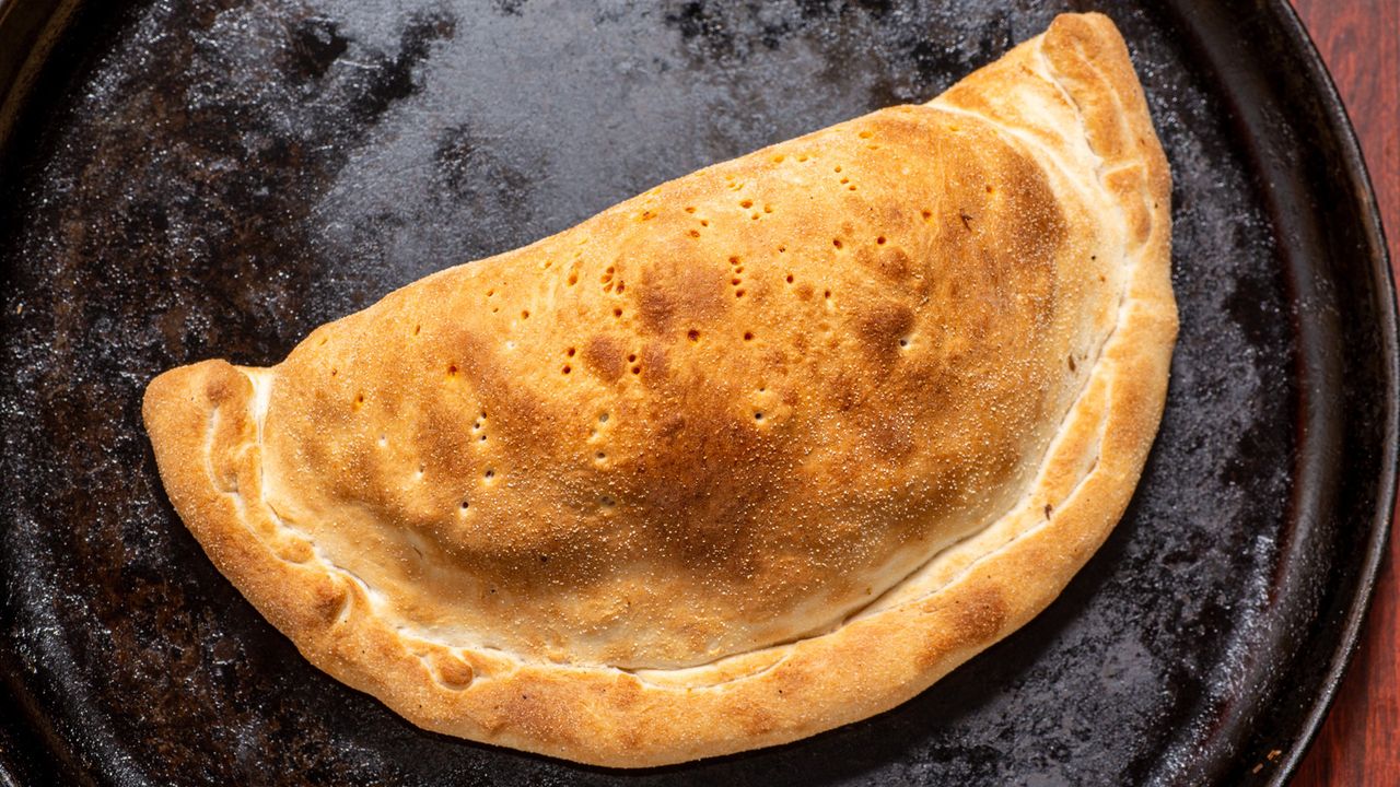 Roasted Chicken Calzone