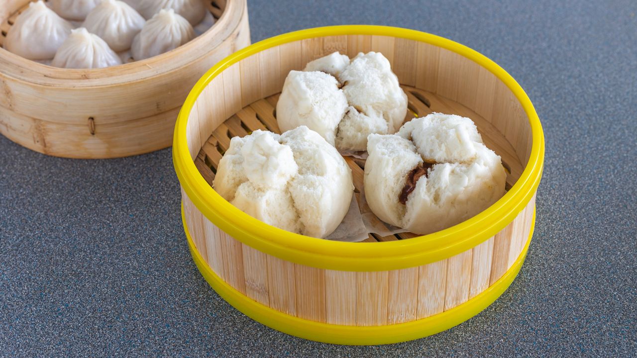 Steamed BBQ Pork Bun 3 Pieces