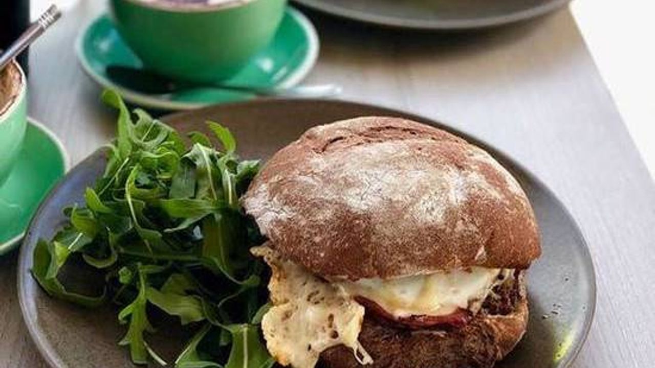 Bacon and Egg Roll with Regular Coffee