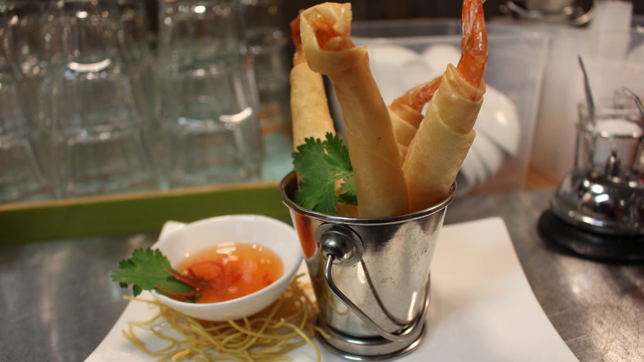 Prawn Wrap (Goong Hor)