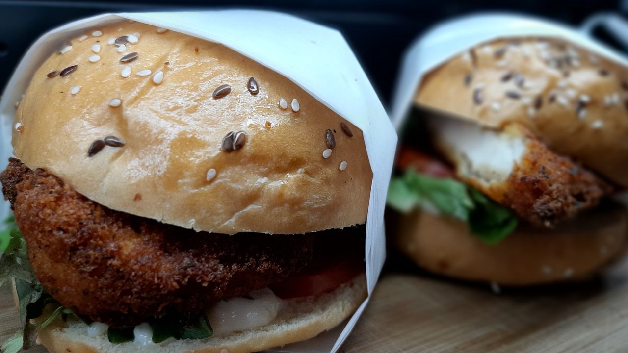 Chicken Schnitzel Burger