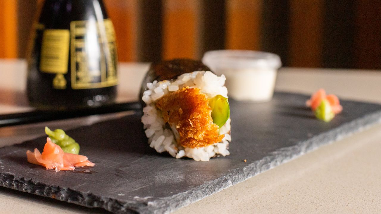 Chicken Avocado Sushi Roll