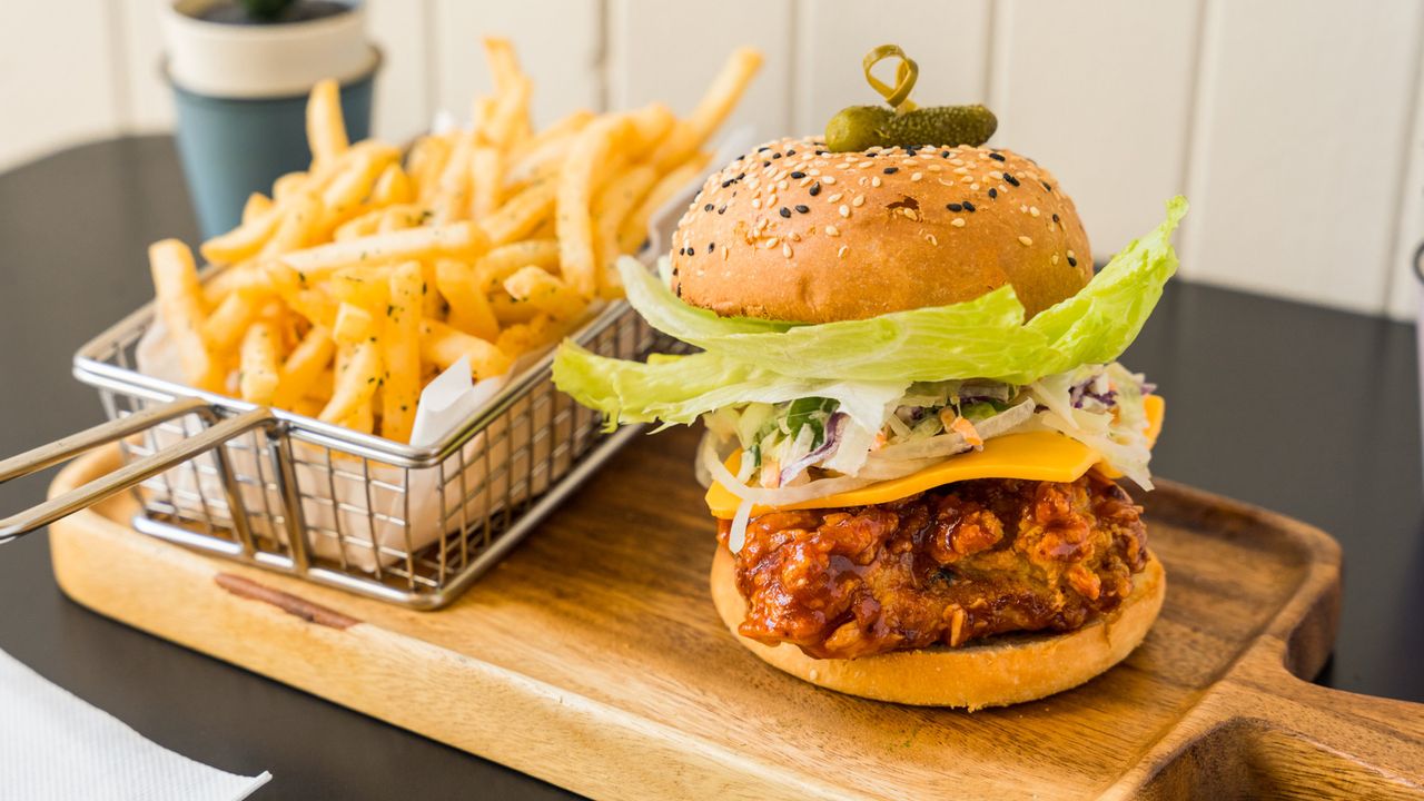 Korean Spicy Burger