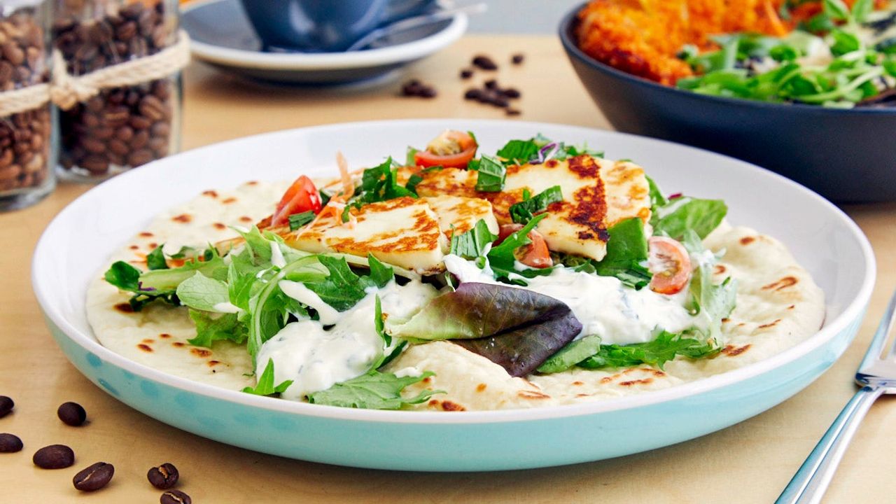 Halloumi Flatbread