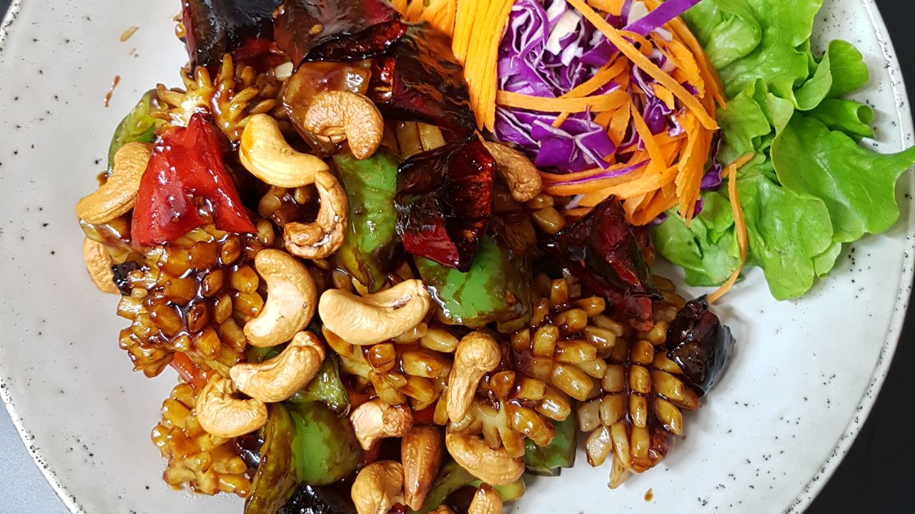 Calamari with Kung Pao Sauce