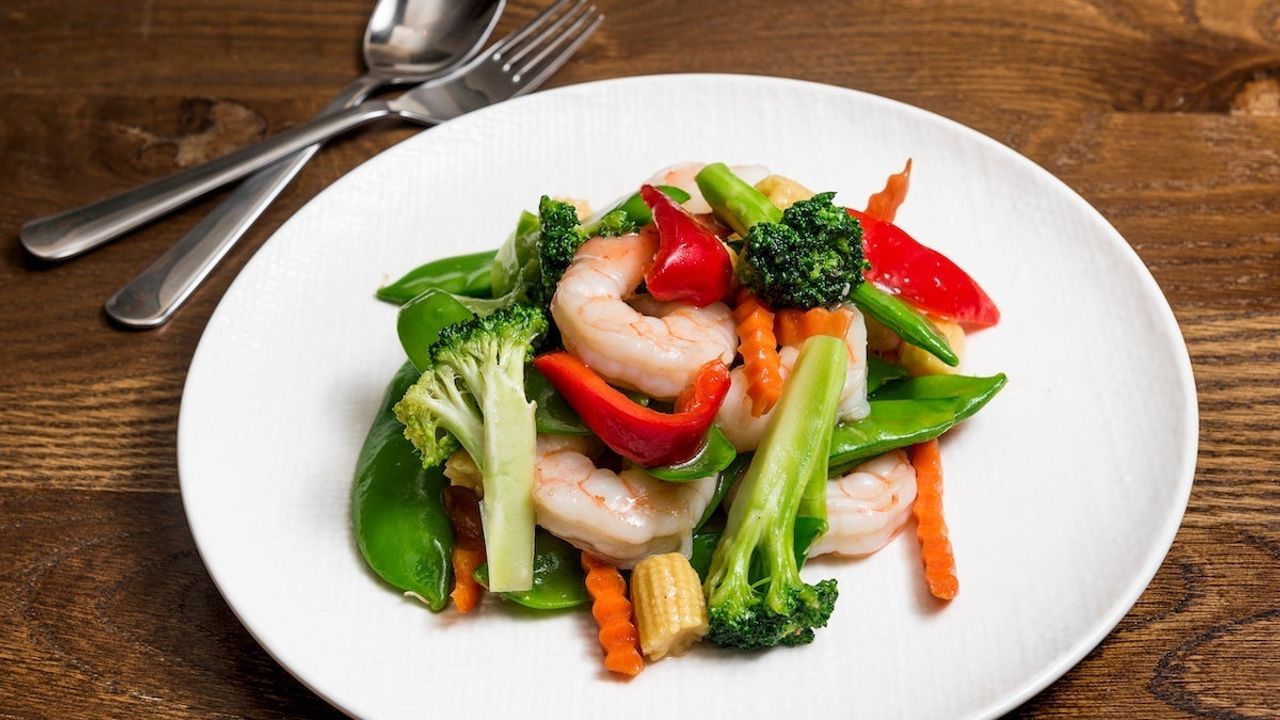 King Prawn Snow Pea