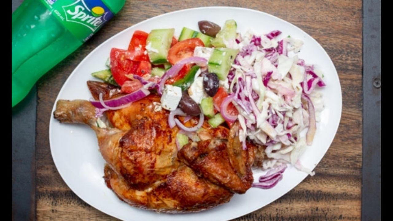 ½ Chicken and Salad Pack