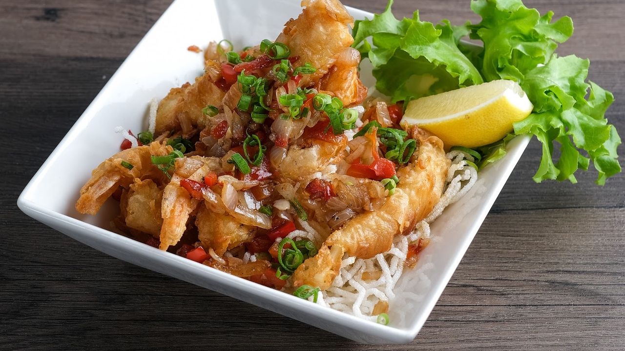 Salt and Pepper Seafood