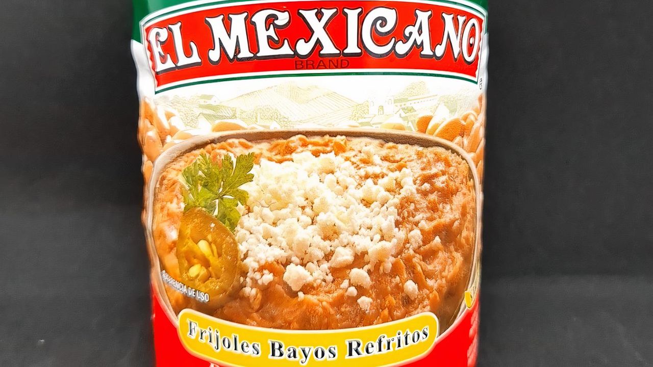 El Mexicano Bayo Refried Bean 580g