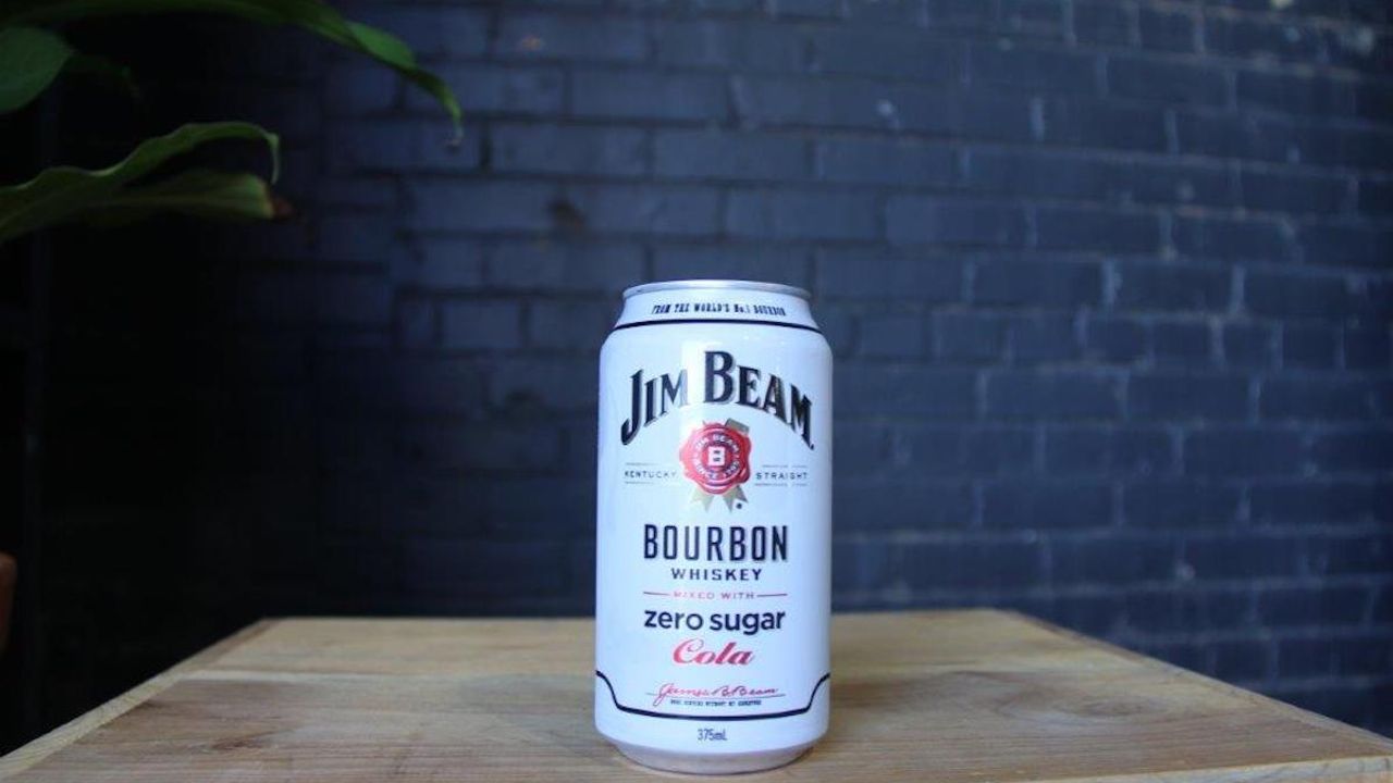 Jim Beam White and Zero Cola (6 Pack)