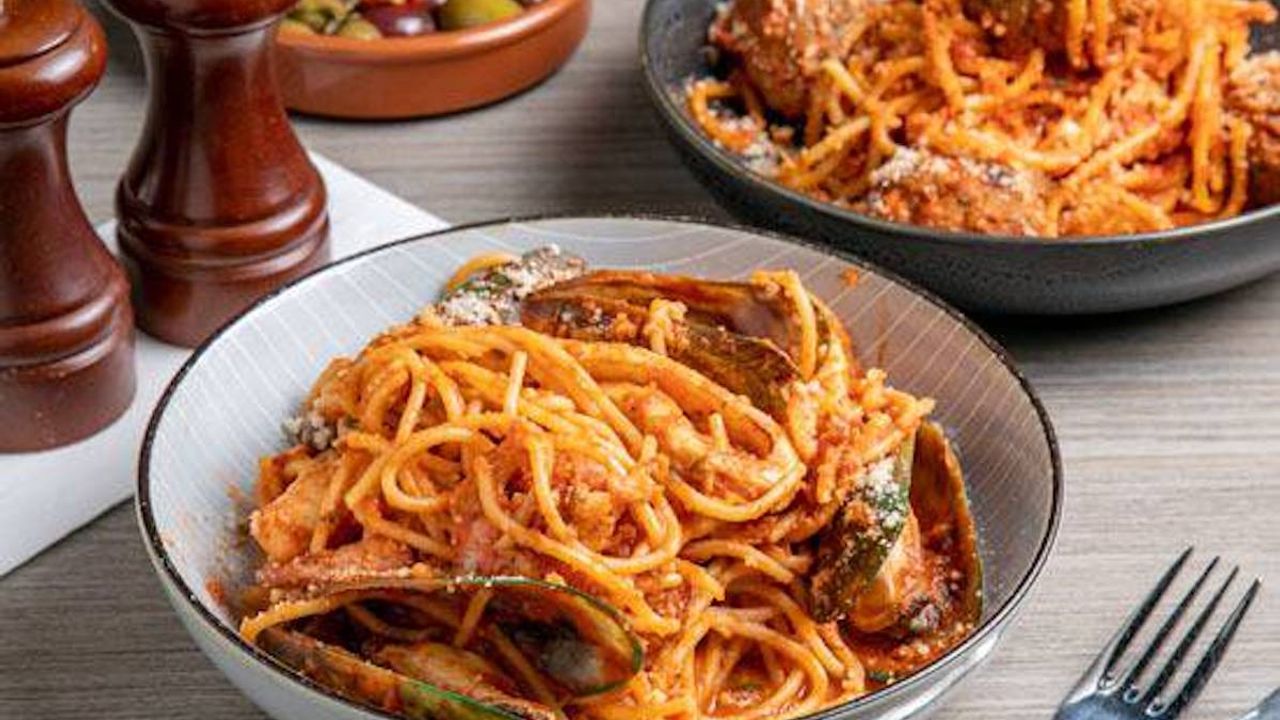 Seasonal Bayside Seafood Linguini