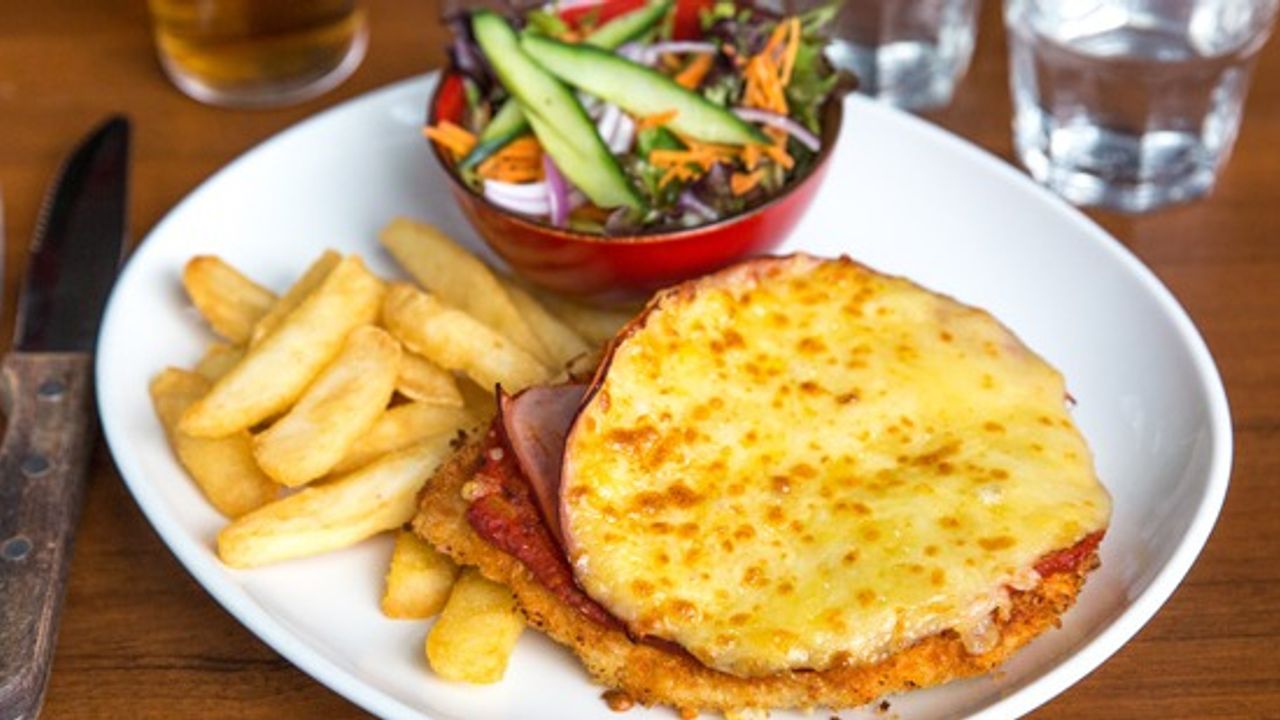 Classic MVP Parma with Fries & Salad