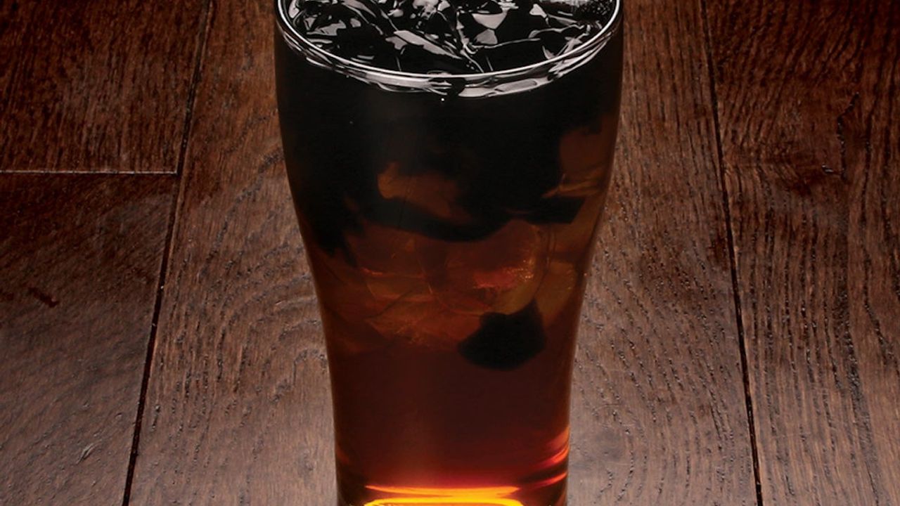 Iced Grass Jelly Drink