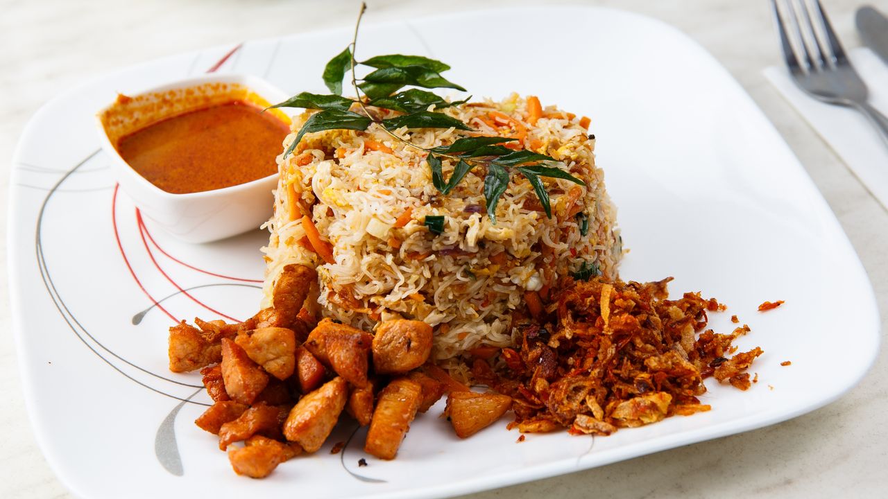 String Hopper (Steamed Rice Noodles) Koththu
