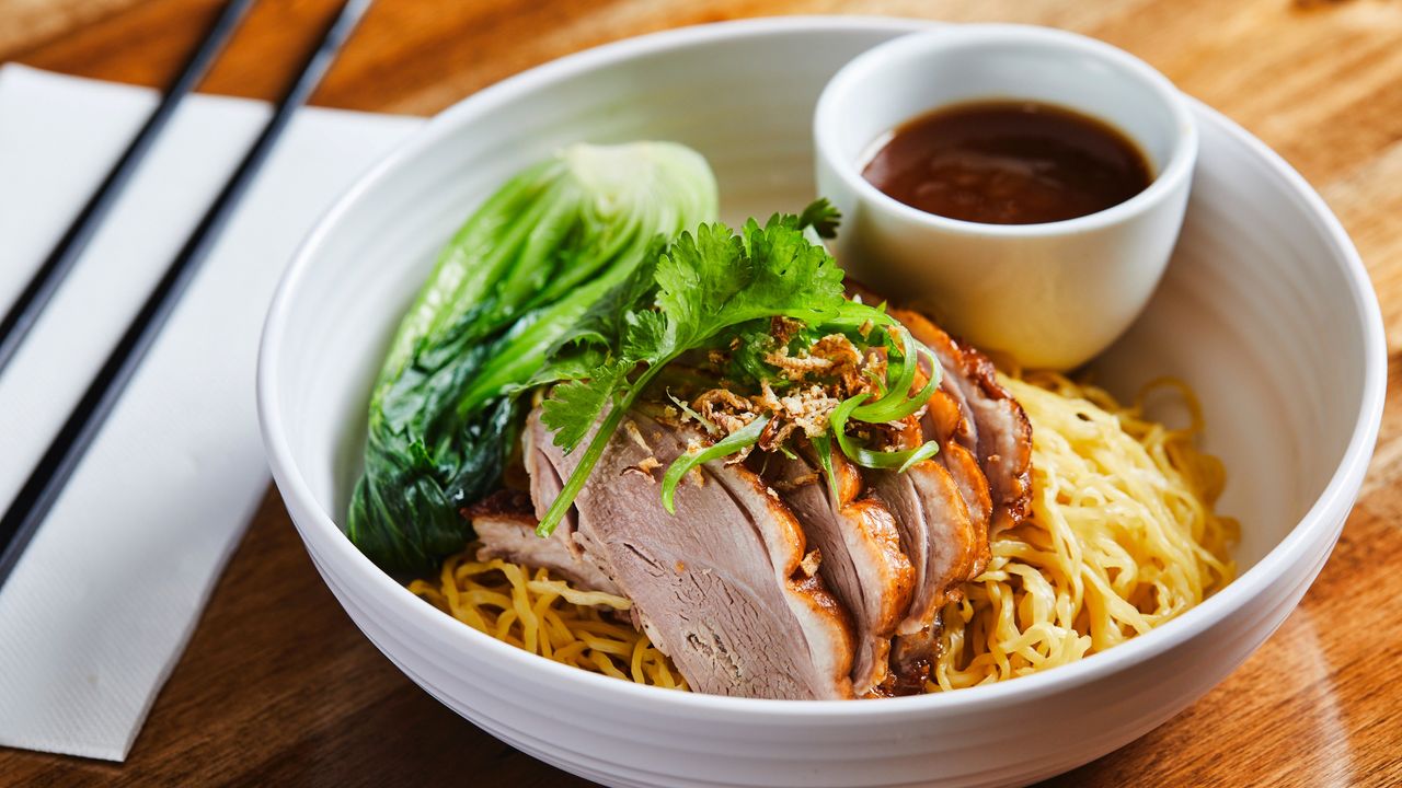 Roasted Duck on Noodle