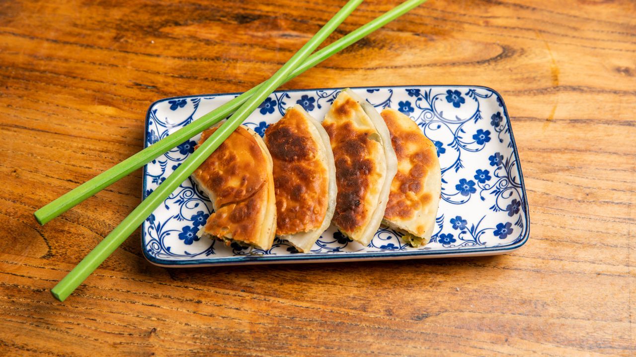 Chinese Spring Onion Cake