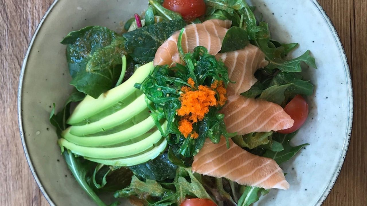 Salmon and Avocado Salad