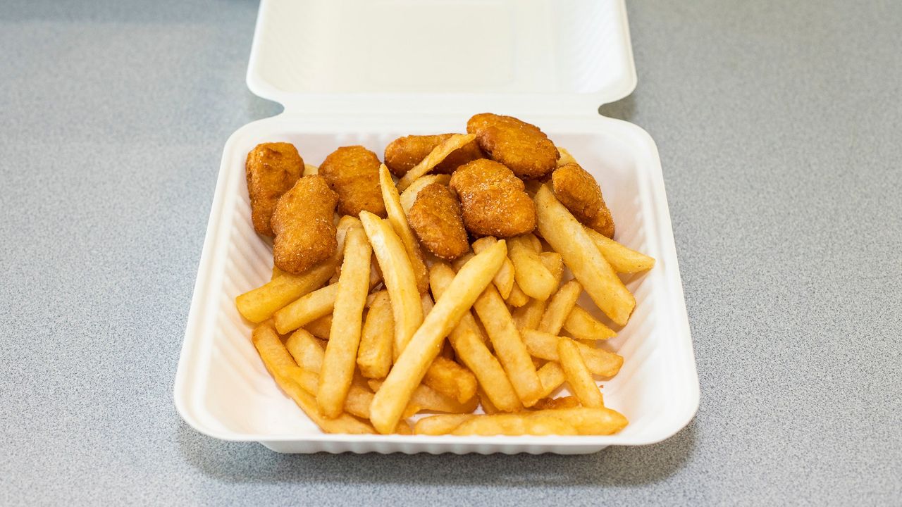 Chicken Nuggets and Chips