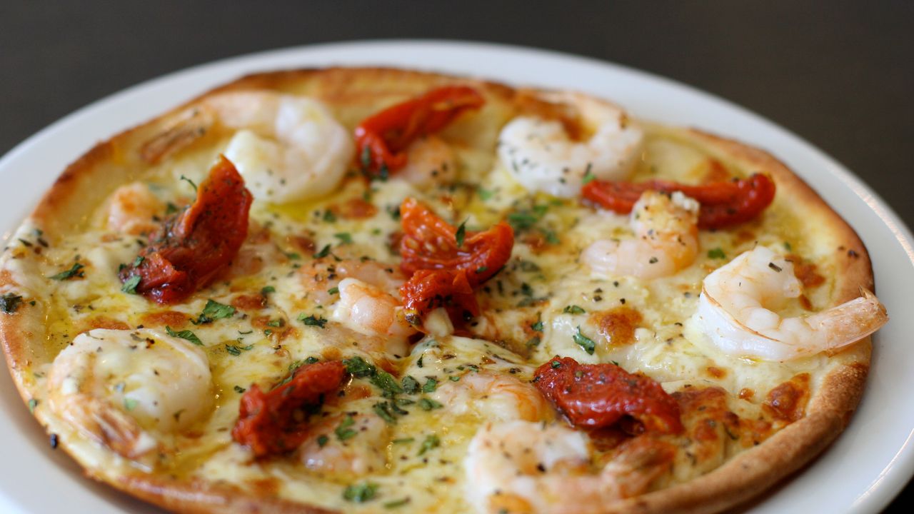 King Prawn Pizza