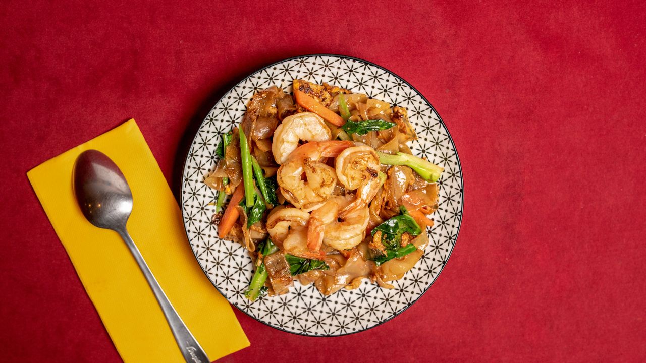 Soya Noodle with Prawn