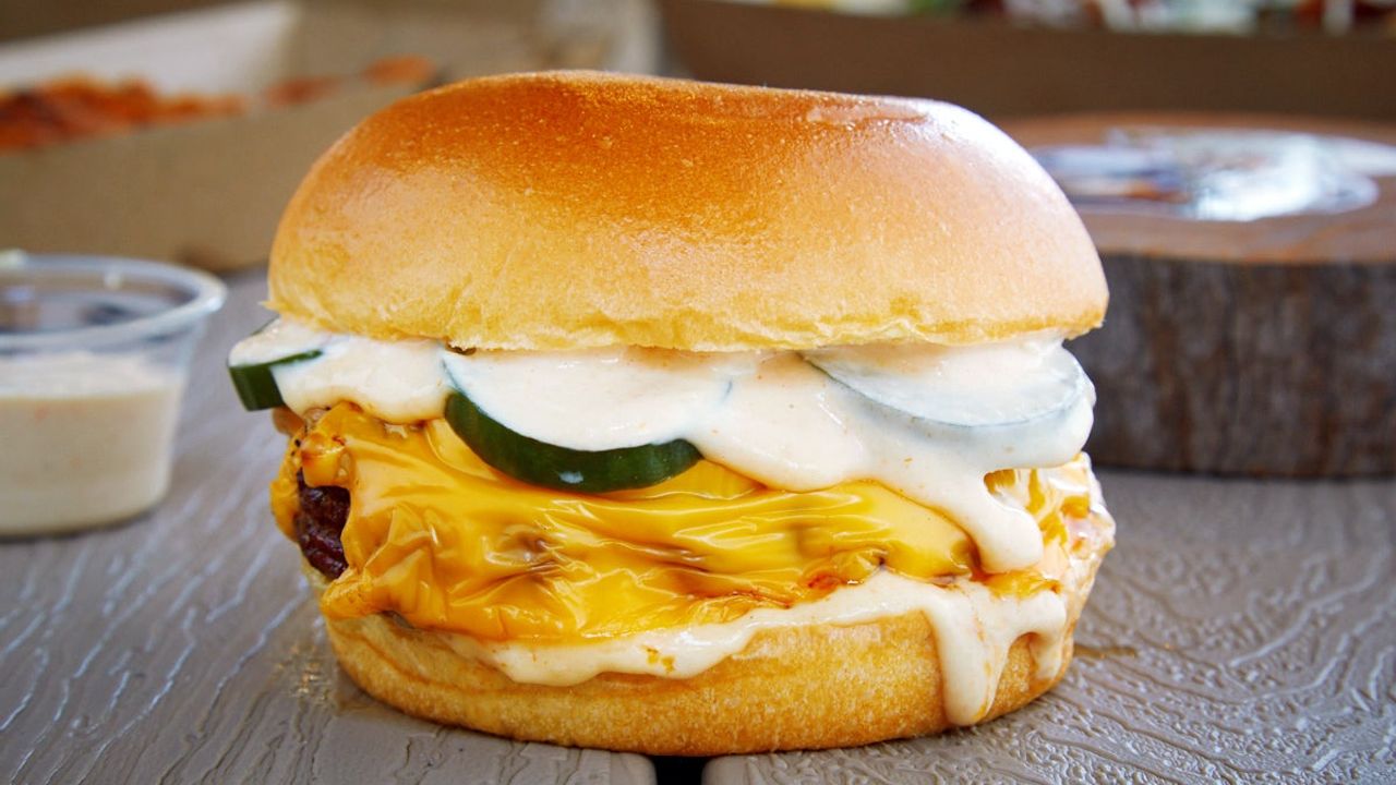 Smoked Brisket Cheeseburger