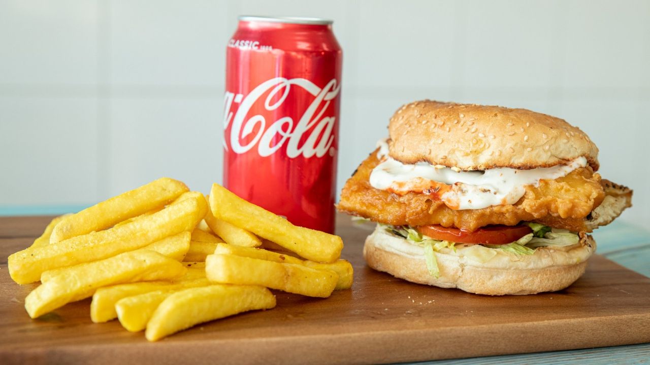 Schnitzel Burger Combo