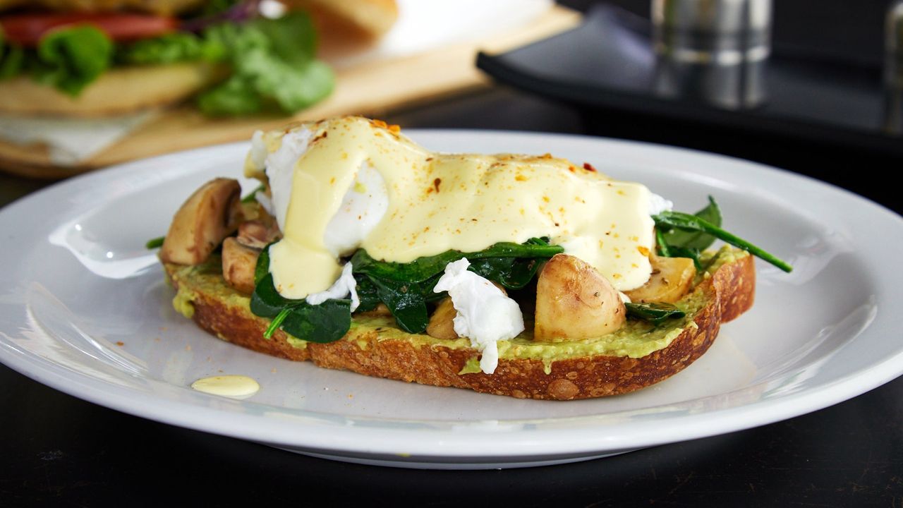 Vegetarian Eggs Benedict